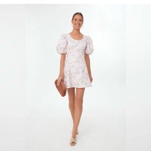 Elegant White Floral Dress